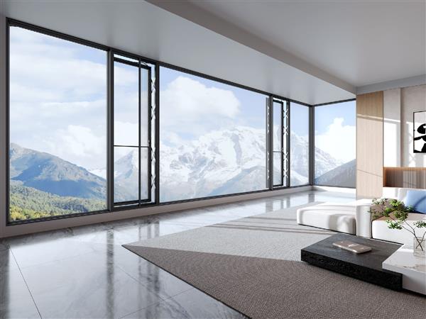 Mate120外开平推窗