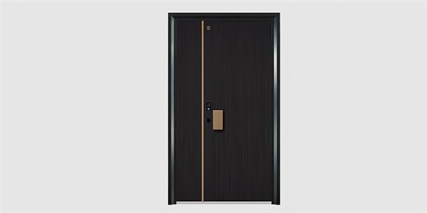 S14精雕装甲门 氟碳灰+香槟金