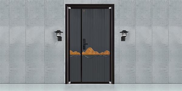 M8 德式门 星空灰扫金